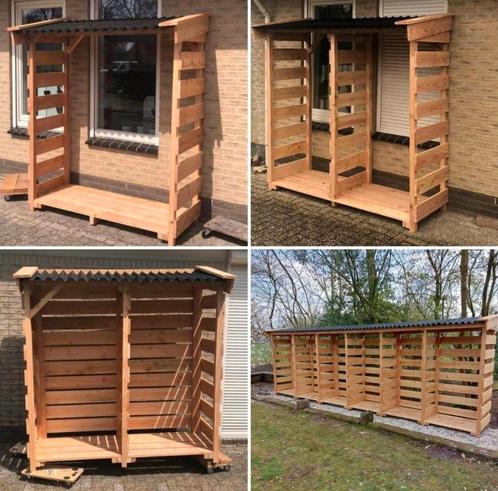 Houthok of houtopslag, Tuin en Terras, Bergingen en Tuinkasten, Nieuw, Hout, Ophalen