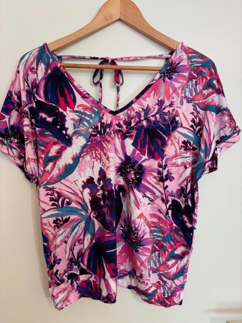 Claudia Strater top / t- shirt, Kleding | Dames, Tops, Zo goed als nieuw, Maat 38/40 (M), Roze, Korte mouw, Ophalen of Verzenden