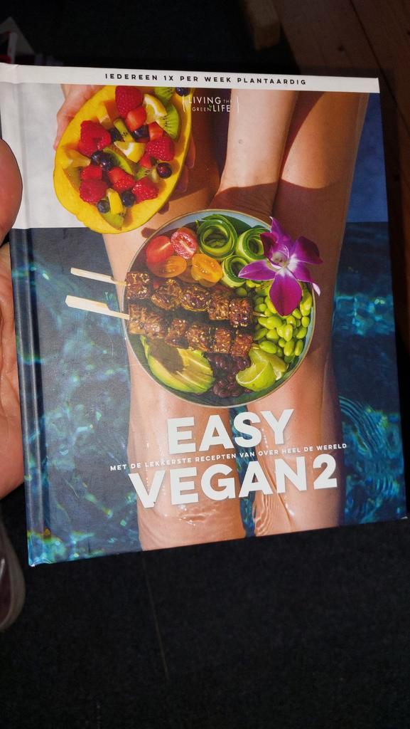 Easy Vegan 2 - Veganistisch Kookboek, Boeken, Kookboeken, Zo goed als nieuw, Voorgerechten en Soepen, Hoofdgerechten, Tapas, Hapjes en Dim Sum