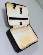 Antiek auto-gereedschaps koffertje leder engels tools-kit, Antiek en Kunst, Ophalen of Verzenden