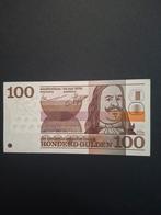 100 gulden de Ruyter uit 1970 in AUNC, Postzegels en Munten, Bankbiljetten | Nederland, Ophalen of Verzenden, 100 gulden, Los biljet