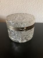 Glas geslepen doosje, Antiek en Kunst, Ophalen of Verzenden