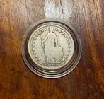 Zilveren munt - 1 Frank 1886 - Zwitserland, Vóór koninkrijk, Zilver, Losse munt, Overige waardes