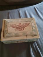 Antiek sieradendoosje met adelaar, Antiek en Kunst, Ophalen of Verzenden