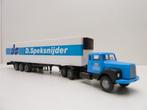Scania Vabis  '' Speksnijder ''  Herpa  '', Hobby en Vrije tijd, Ophalen of Verzenden, Zo goed als nieuw, Bus of Vrachtwagen, Herpa