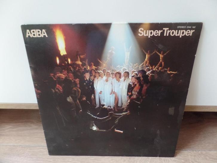 LP ABBA - Super Trouper, Cd's en Dvd's, Vinyl | Pop, Gebruikt, 1960 tot 1980, 12 inch, Ophalen of Verzenden