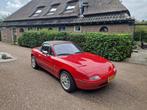 Mazda MX-5 1.6 Miata U9 1991 Rood, Auto's, Mazda, Achterwielaandrijving, 4 cilinders, Cabriolet, Handgeschakeld