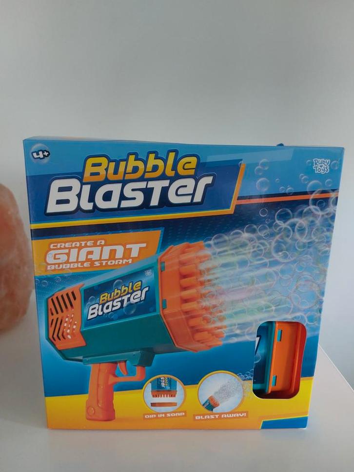 Bubble Blaster Bellenblaas Pistool - Nieuw in doos, Kinderen en Baby's, Speelgoed | Educatief en Creatief, Nieuw, Knutselen, Ontdekken