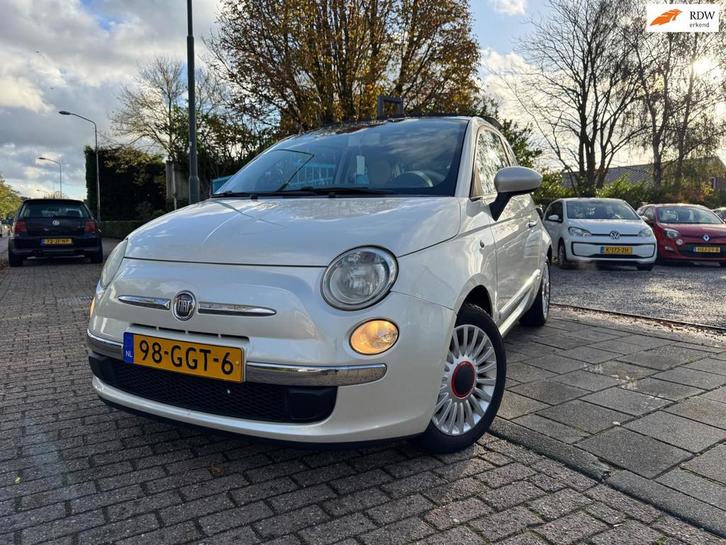 Fiat 500 1.4-16V Sport A-C Elek Pakket Pano Lmv, Auto's, Fiat, Bedrijf, Te koop, ABS, Airbags, Airconditioning, Centrale vergrendeling
