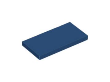 Lego tegels/tiles 2x4 donker blauw 6 stuks beschikbaar voor biedingen