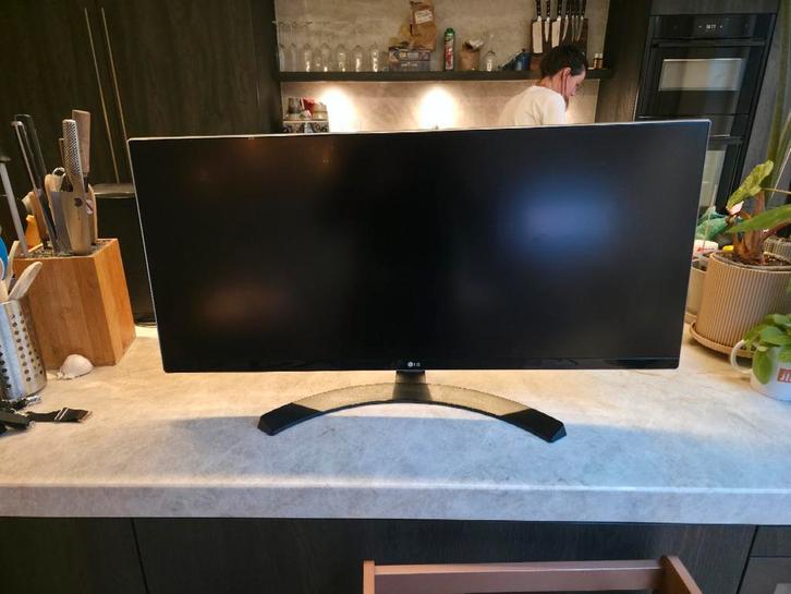 LG Ultrawide 34 inch Monitor 21:9 34UM88, Audio, Tv en Foto, Televisies, Gebruikt, 80 tot 100 cm, LG, 120 Hz, Ophalen