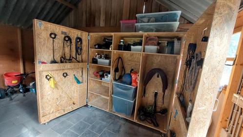 Zadelkast voor paardenspullen, Dieren en Toebehoren, Paarden en Pony's | Overige Paardenspullen, Ophalen