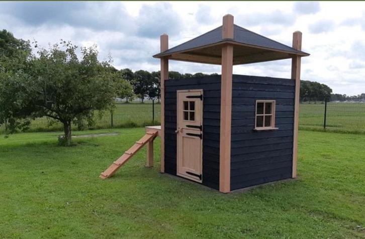 Hooiberg/geitenhok, Dieren en Toebehoren, Pluimvee | Toebehoren, Zo goed als nieuw, Kippenhok of Kippenren, Ophalen of Verzenden