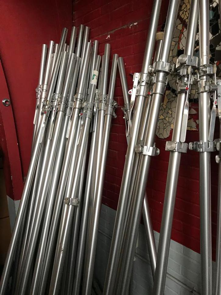 Manfrotto Winkelrekken - 60 Meter Stelling, Doe-het-zelf en Verbouw, Steigers, Gebruikt, Overige typen, 2 tot 5 meter, Ophalen