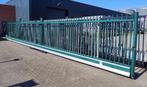 schuifpoort B&G schuifhek 12.40 mtr. lang, 10 mtr. doorgang, Ophalen, Schuifpoort, Aluminium, Zo goed als nieuw