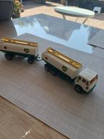 Siku Mercedes Tankwagen met Aanhanger 1:43, Hobby en Vrije tijd, Modelauto's | 1:43, Ophalen of Verzenden, Gebruikt, Bus of Vrachtwagen
