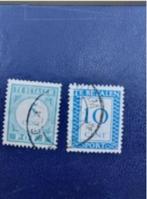 Postzegel NL 1912 en 1947 2 Portzegels 5 en 10 ct 13-01, Postzegels en Munten, Postzegels | Nederland, Ophalen of Verzenden, T/m 1940