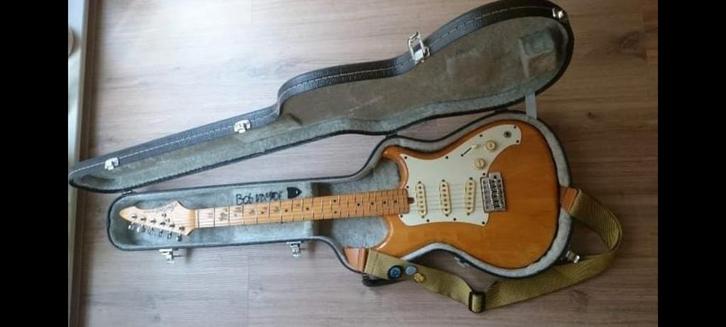 AriaPro II elektrische gitaar, Muziek en Instrumenten, Snaarinstrumenten | Gitaren | Elektrisch, Gebruikt, Solid body, Overige merken