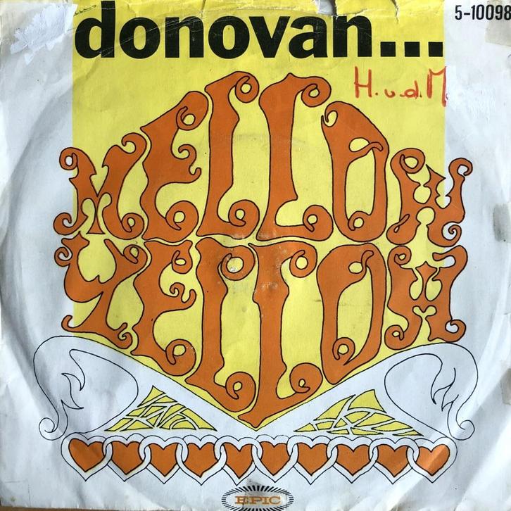 1966 Donovan3                        Mellow Yellow, Cd's en Dvd's, Vinyl Singles, Zo goed als nieuw, Single, Pop, 7 inch, Verzenden