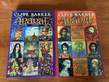 2x Clive Barker Abarat, Dagen vol magie Nachten vol Strijd beschikbaar voor biedingen