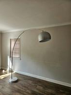 Grote booglamp - Zilver - Dimbaar, Ophalen, Gebruikt, 200 cm of meer, Metaal