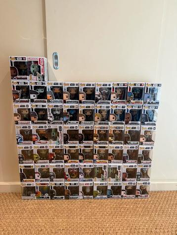 Mega Zeldzame grote Partij Funko Pops Star Wars beschikbaar voor biedingen