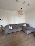 Grijze hoekbank - 2,5 jaar oud, Ophalen, 250 tot 300 cm, Gebruikt, Hoekbank