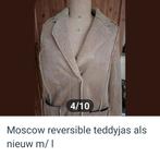 Moscow teddy jas maat m, Kleding | Dames, Jassen | Winter, Maat 38/40 (M), Beige, Ophalen of Verzenden, Moscow