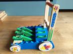 Melissa & Doug Krokodillen Loopwagen van hout, Kinderen en Baby's, Speelgoed | Babyspeelgoed, Ophalen of Verzenden, Gebruikt, Overige typen