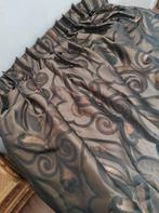 Mooie bruine/bronze chique gordijnen, 200 cm of meer, Ophalen of Verzenden, Zo goed als nieuw, 200 cm of meer