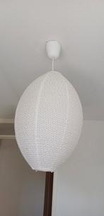 Witte bolvormige hanglamp, Ophalen, Overige materialen, Zo goed als nieuw, Minder dan 100 cm