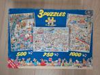 Jan van Haasteren 3 in 1 puzzel, Ophalen, 500 t/m 1500 stukjes, Gebruikt