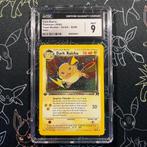 CGC 9 - Team Rocket 1st Edition HOLO Dark Raichu Pokémon, Verzenden, Nieuw, Losse kaart