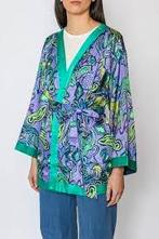 Pom Amsterdam kimono jasje full glow lilac one size, Kleding | Dames, Blouses en Tunieken, Nieuw, Pom Amsterdam, Verzenden