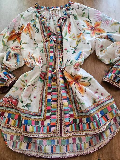 Prachtige voileachtige blouse, huidige collectie, Kleding | Dames, Blouses en Tunieken, Zo goed als nieuw, Maat 42/44 (L), Overige kleuren