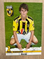 Fotokaart Paul Verhaegh (Vitesse) ., Ophalen of Verzenden, Nieuw, Vitesse, Spelerskaart