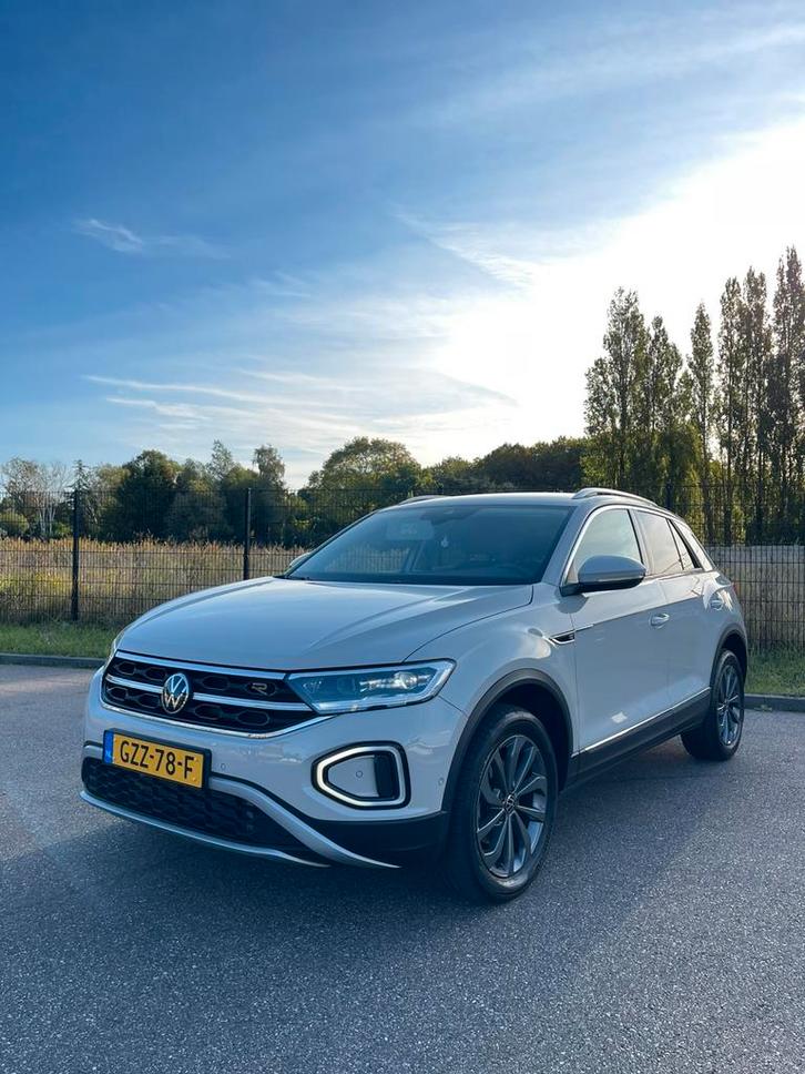 Volkswagen T-Roc 1.5 TSI 150pk 7-DSG 2023 R-Line stoelen., Auto's, Volkswagen, Particulier, T-Roc, ABS, Achteruitrijcamera, Adaptive Cruise Control