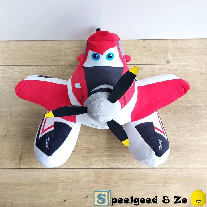 🛫ALS NIEUW | Disney Planes Dusty Crophopper knuffel | 40 cm, Verzamelen, Disney, Zo goed als nieuw, Knuffel, Overige figuren