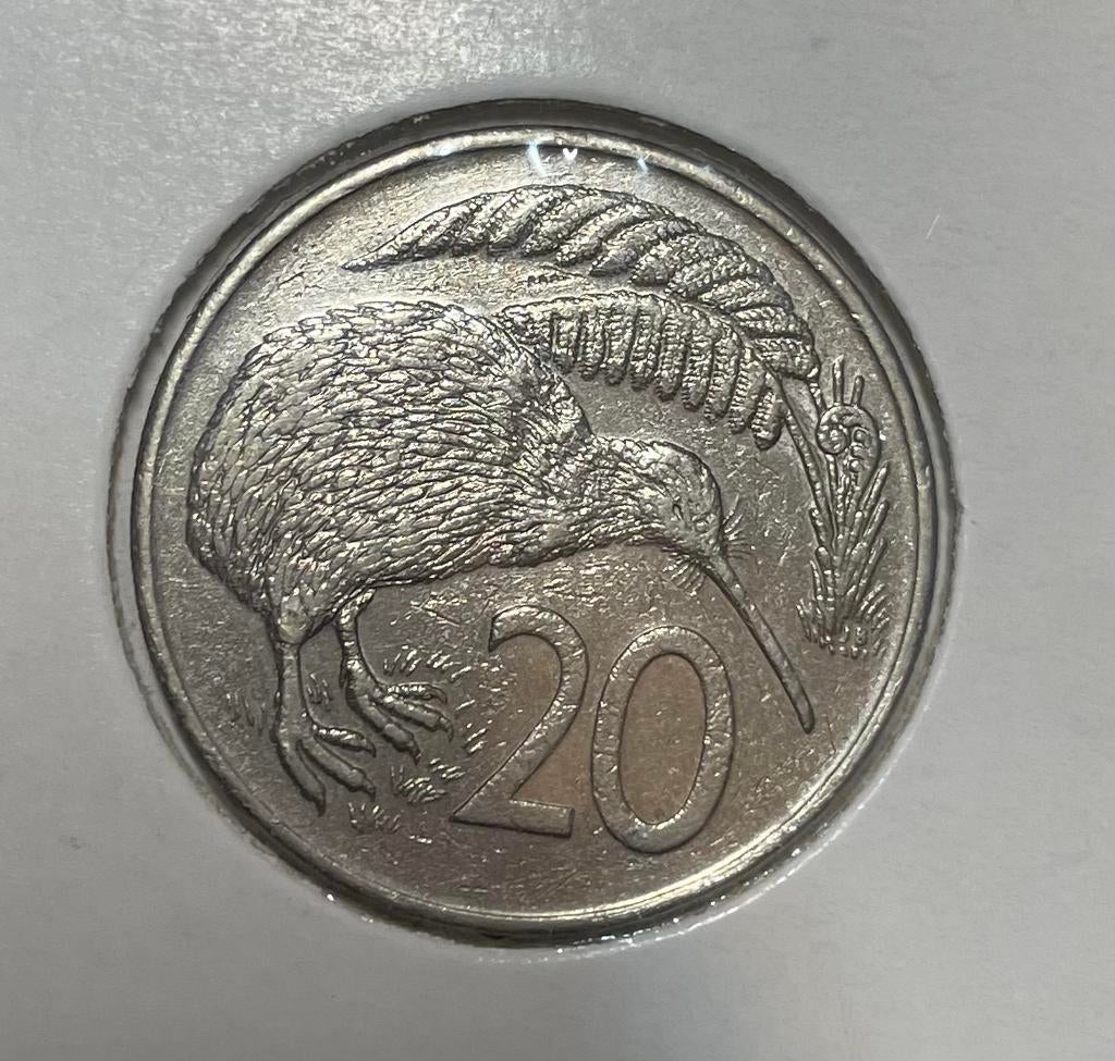 20 cent Nieuw Zeeland 1982, Ophalen of Verzenden