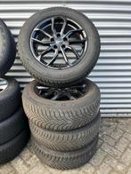 Winterbanden winterset Kia Sportage LMV TPMS Zwart, Auto-onderdelen, Banden en Velgen, Ophalen, Banden en Velgen, 17 inch, Winterbanden