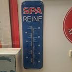 Spa Reine Thermometer blikken reclamebord '72, Verzamelen, Ophalen, Gebruikt, Reclamebord