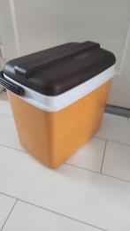 Vintage koelbox Curver oranje bruin, Gebruikt, Koelelement, Koelbox