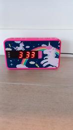 BigBen wekkerradio Unicorn, Witgoed en Apparatuur, Wekkers, Ophalen of Verzenden, Zo goed als nieuw, Digitaal