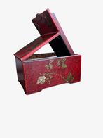 Chinese draak sieraden kist box doos handbeschilderd, Ophalen of Verzenden