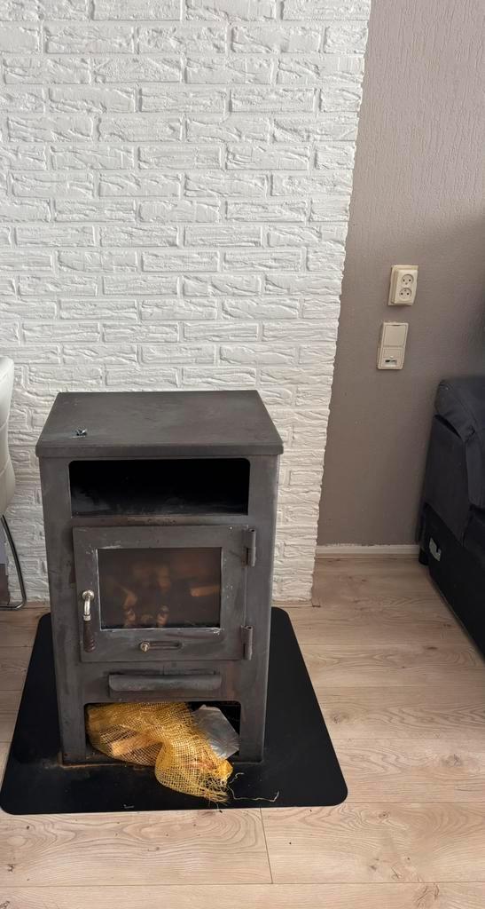 Houtkachel gebruikt, Huis en Inrichting, Kachels, Gebruikt, Houtkachel, Hout, Ophalen