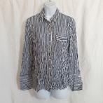 Leuke blauw wit gestreepte blouse. Mt M. Merk Mango, Kleding | Dames, Blouses en Tunieken, Maat 38/40 (M), Blauw, ., Ophalen of Verzenden