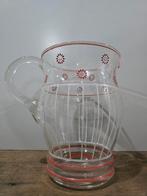 Glazen Karaffen met Bloemmotief, Ophalen of Verzenden