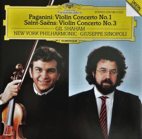 Vioolconcerti Paganini 1 en Saint-Saëns 3 - Shaham/ Sinopoli, Cd's en Dvd's, Cd's | Klassiek, Zo goed als nieuw, Orkest of Ballet
