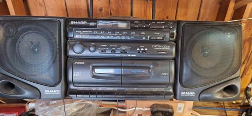 Sharp system CD130 - retro, Audio, Tv en Foto, Stereo-sets, Gebruikt, Sharp, Ophalen
