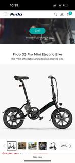 E bike vouw fiets, Ophalen, Gebruikt, Deels opvouwbaar, Minder dan 14 inch